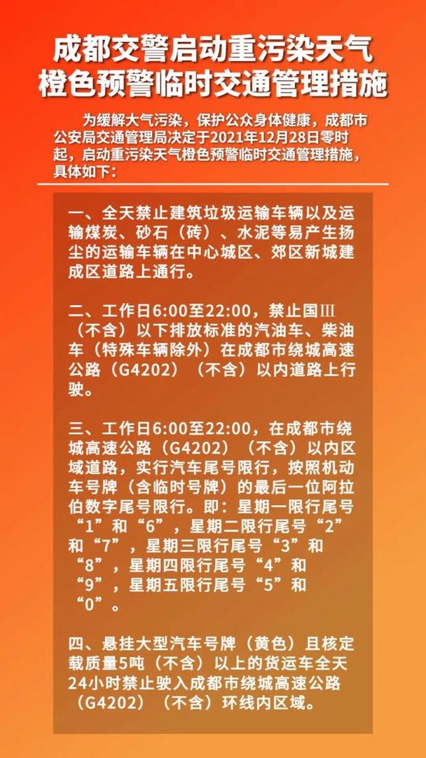 成都车牌限行扣几分/成都车牌限行扣几分罚多少钱-第2张图片