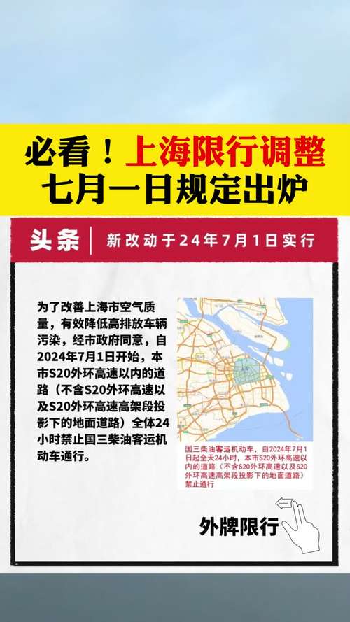 2017上海限行区域，2020上海限行时间-第9张图片