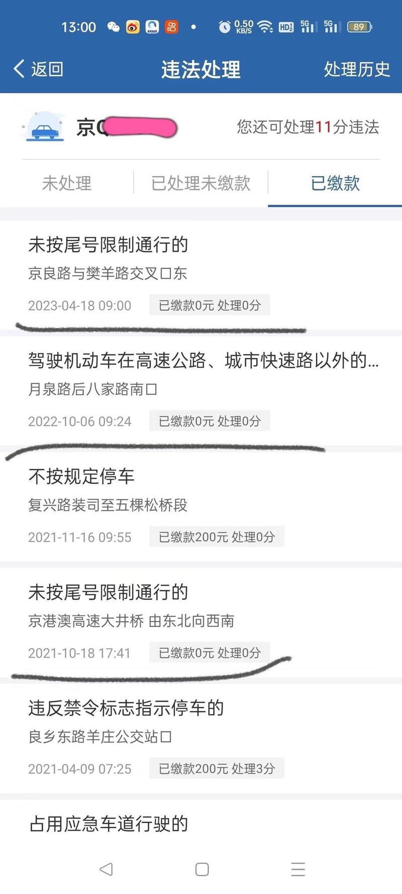 北京限行违章怎么处罚-北京限行处罚扣分吗-第4张图片