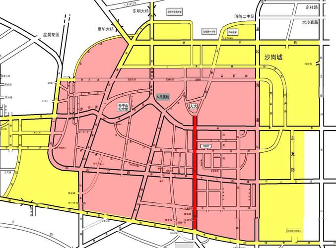 广州货车限行区域地图/广州货车限行区域图-第4张图片