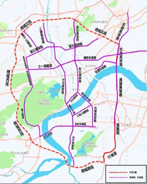 杭州高峰限行区域图，杭州高峰限号尾号限行吗-第8张图片