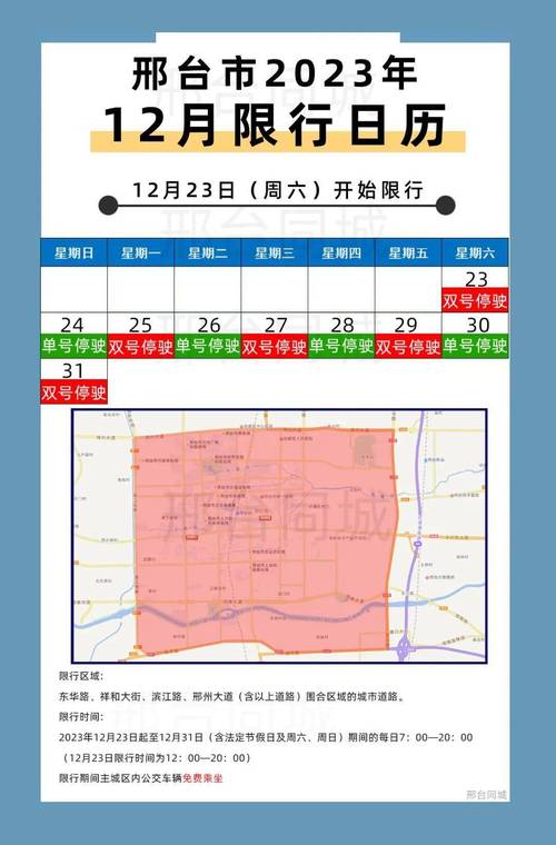 邢台最新限号通知-邢台最新限号通知2023外地车限行-第7张图片