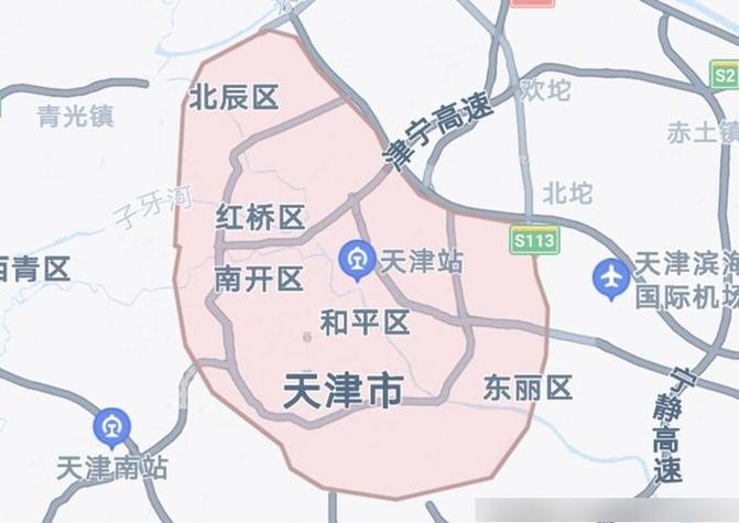 天津市限行区域，天津市限行区域地图-第3张图片