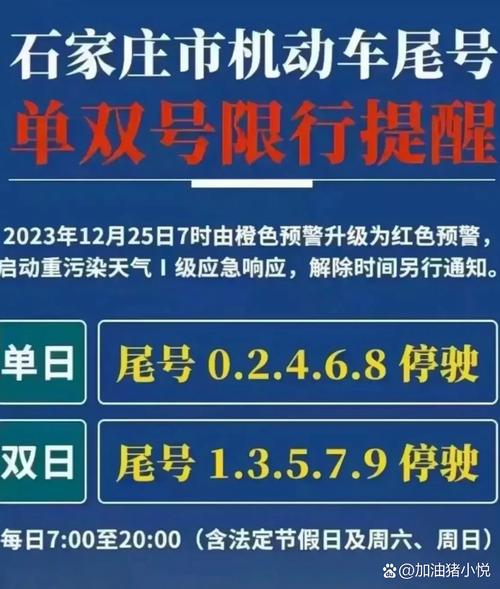 关于“石家庄限号表最新”你不知道的事-第4张图片