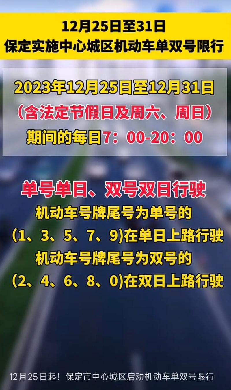 保定今天还限号吗/保定今天限号吗限哪个号-第3张图片