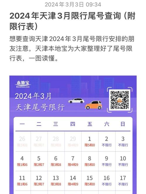 天津周三限号/今天限号天津限几-第3张图片
