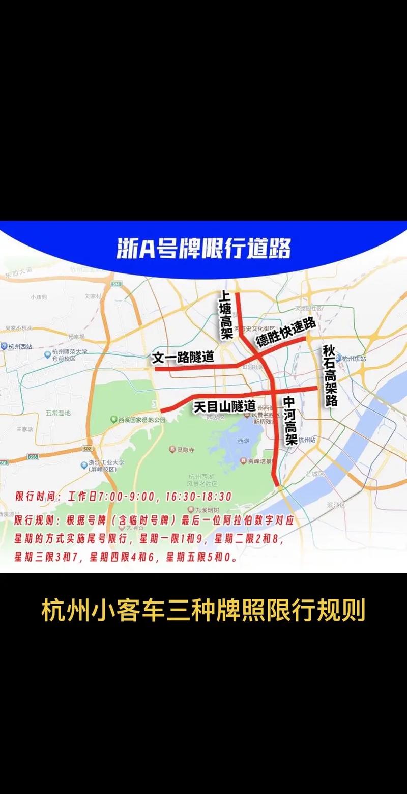 杭州几点限号，杭州几点钟限号-第9张图片