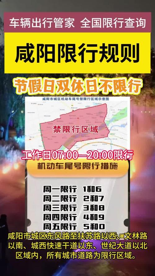 礼泉限行区域，礼泉限行区域地图2024最新版