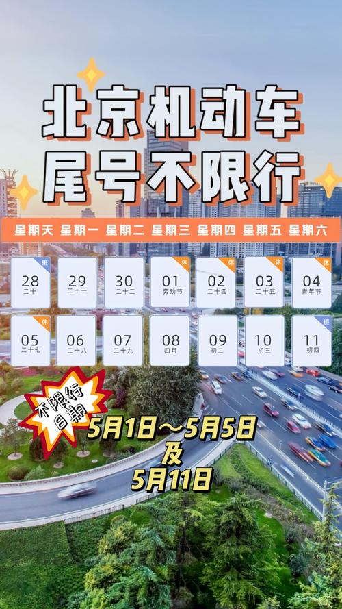 5月尾号限行/5月尾号限行北京-第1张图片