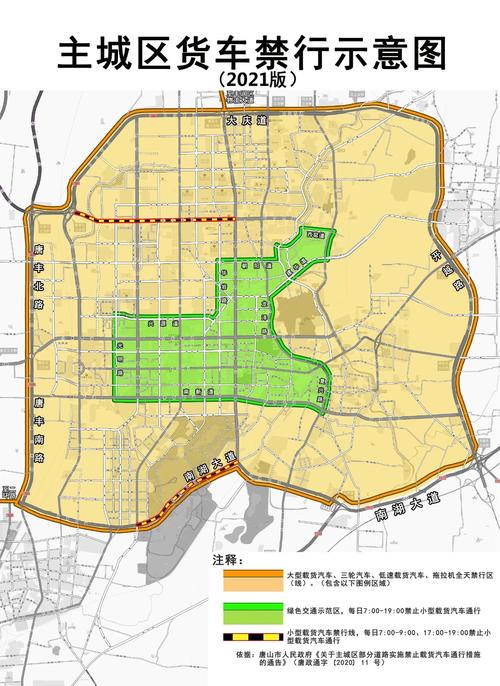 唐山货车限行通知，2021唐山货车限行-第3张图片