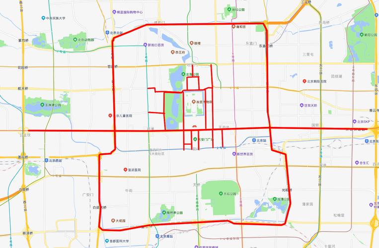 北京外地车限行范围，北京外地车限行路线-第4张图片