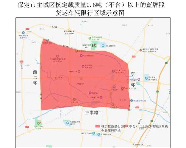 保定外地车限行，保定外地车限行时间和范围-第1张图片