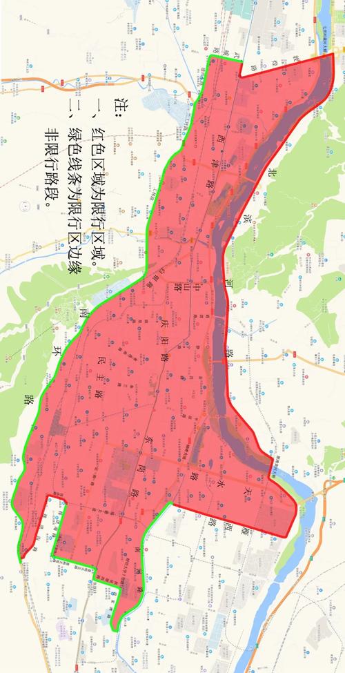 【兰州限行区域/兰州限行区域地图2023】-第3张图片