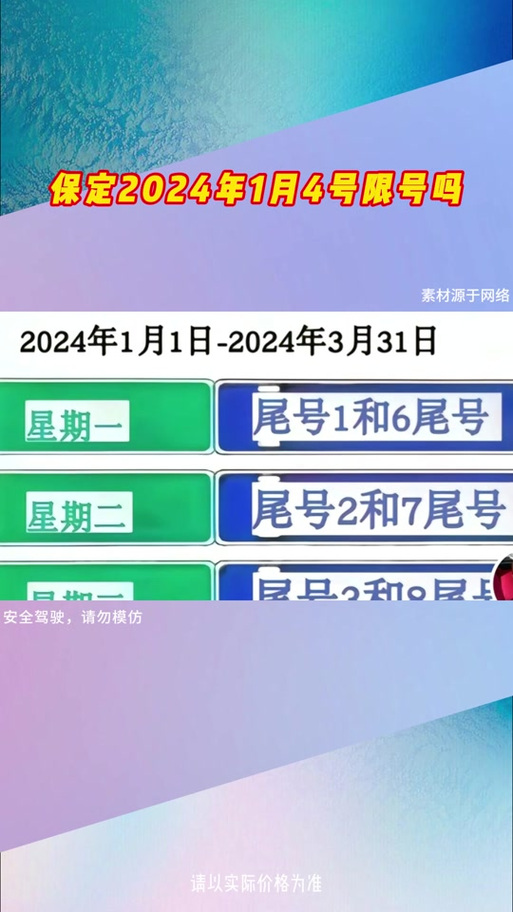 【保定春节限号吗/保定春节期间几天不限号】-第2张图片 【保定春节限号吗/保定春节期间几天不限号】-第2张图片