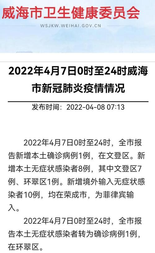 荣成最新疫情，荣成新型肺炎最新消息-第7张图片