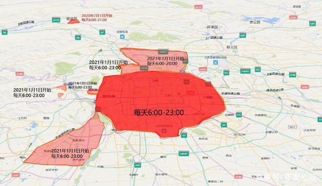 2016昆明货车限行图/昆明货车限行路线地图-第2张图片