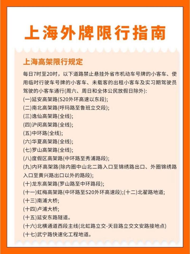 上海高架限行图,上海高架限行时间2021-第4张图片 上海高架限行图,上海高架限行时间2021-第4张图片