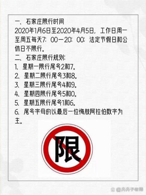 石家庄今天限号不，石家庄今天限号限什么-第5张图片