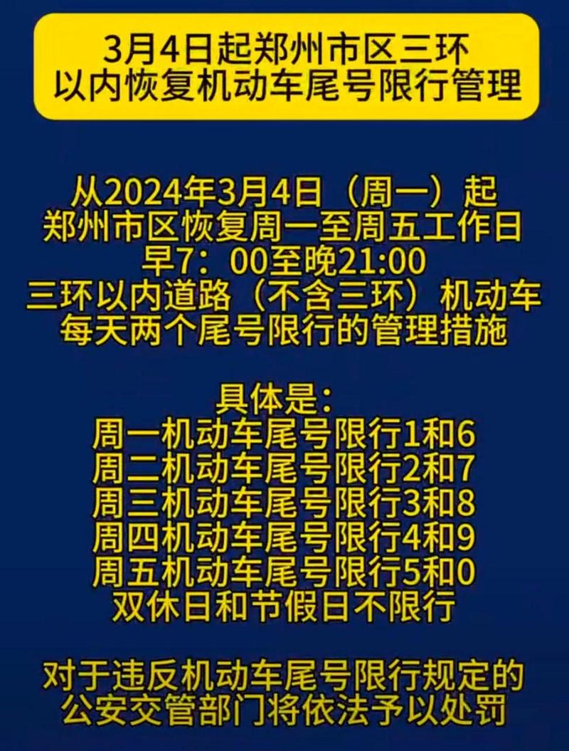 关于“郑州市今天限什么号”你不知道的事