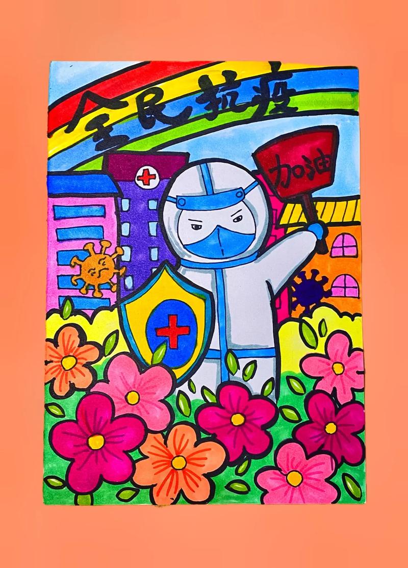 疫情的绘画-疫情绘画图片全国一等奖-第4张图片 疫情的绘画-疫情绘画图片全国一等奖-第4张图片