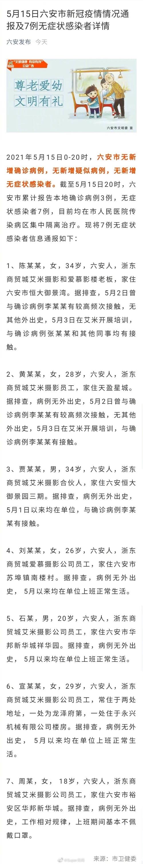【安徽无症状疫情/安徽无症状病例】-第7张图片