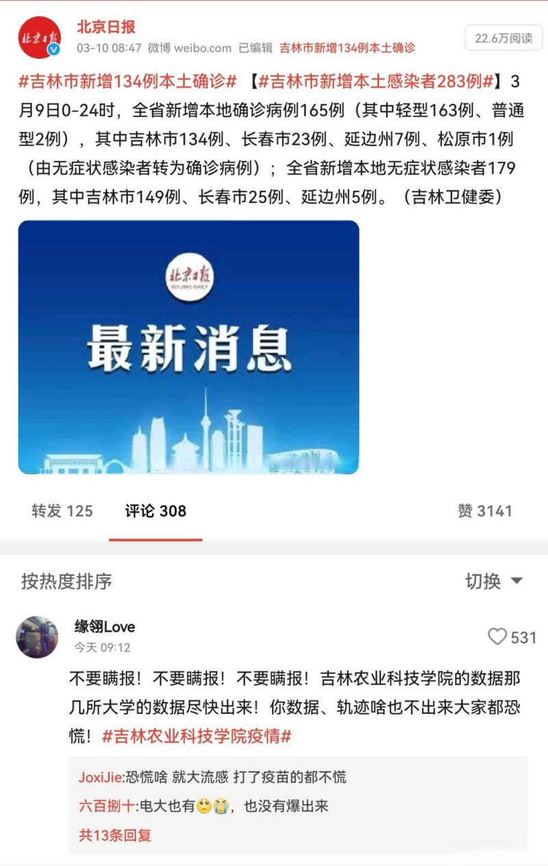 吉林疫情近况-吉林疫情近况怎么样-第3张图片 吉林疫情近况-吉林疫情近况怎么样-第3张图片