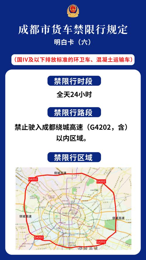 成都货车限行，成都货车限行几点到几点可以走-第7张图片