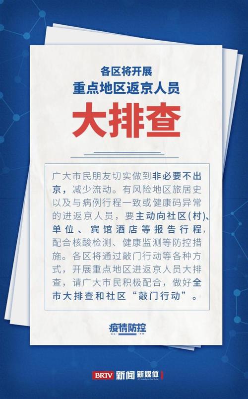北京市进京疫情防控最新规定/北京市进京疫情防控最新规定政策-第3张图片