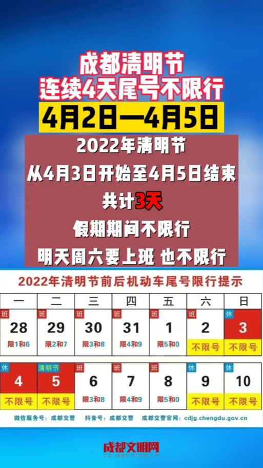 【节假日成都限号吗/成都节假日车子限号不】-第7张图片 【节假日成都限号吗/成都节假日车子限号不】-第7张图片