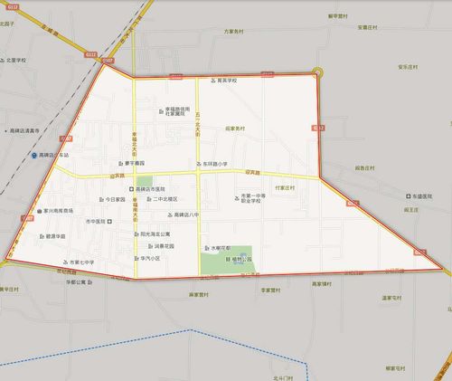 高碑店限行区域划分图-高碑店市限行路段-第4张图片