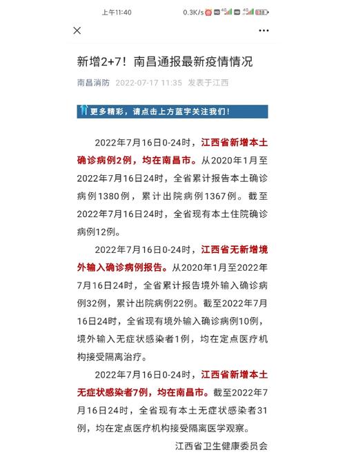 【南昌最新公布疫情/南昌最新疫情情况】-第7张图片