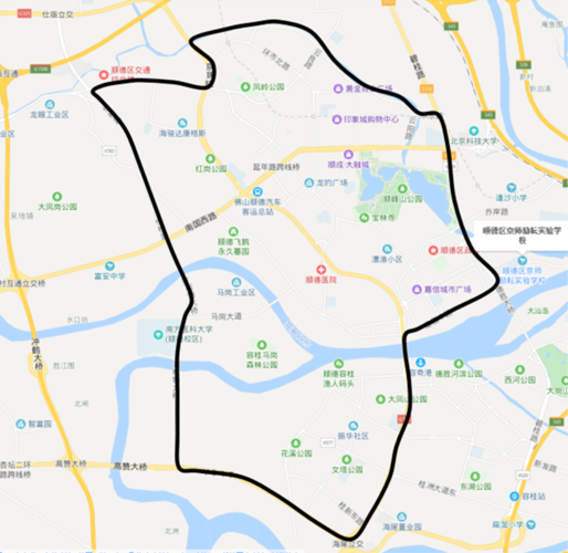顺德大良货车限行图/顺德大良货车限行图2019-第7张图片