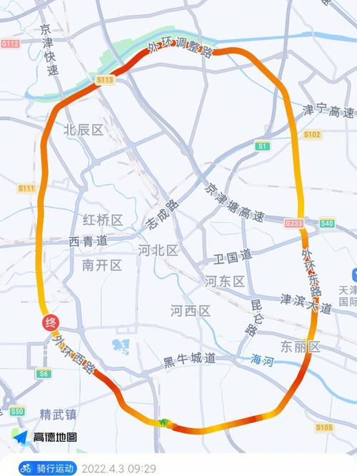 天津外环线限行范围图-天津外环线限行范围图的地铁-第3张图片