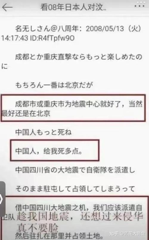 汶川大地震日本-汶川大地震日本人叫好-第4张图片