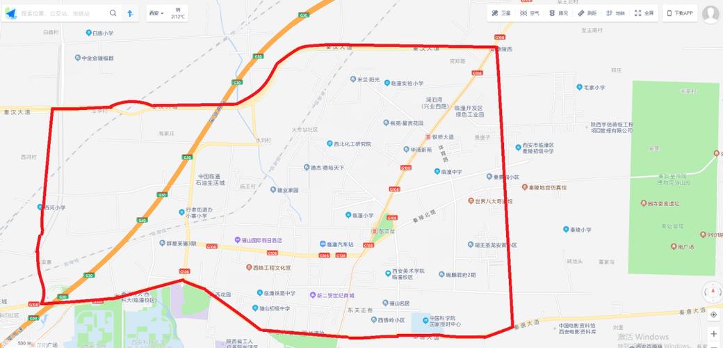临潼限行区域/西安临潼限行区域