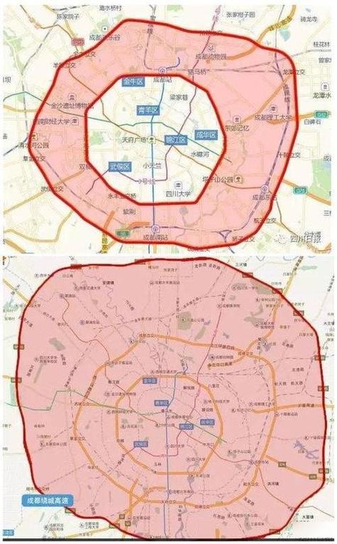 成都市尾号限行区域，成都市尾号限行区域范围-第4张图片