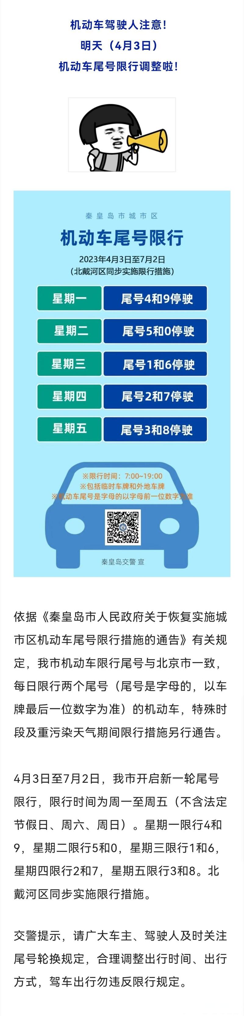 机动车尾号限行轮换-车限行尾号-第6张图片