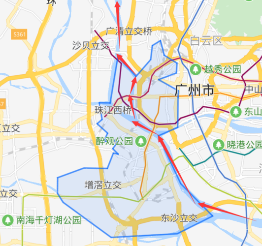广州限行地图-广州限行地图红线限吗-第3张图片 广州限行地图-广州限行地图红线限吗-第3张图片