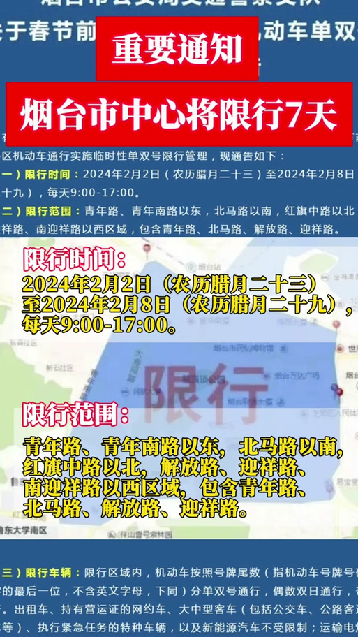 关于“烟台限行”你不知道的事-第8张图片 关于“烟台限行”你不知道的事-第8张图片
