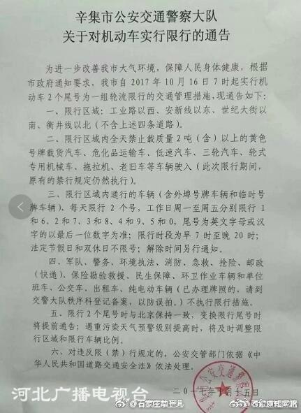 【辛集限号查询今天/辛集限号查询明天】-第4张图片 【辛集限号查询今天/辛集限号查询明天】-第4张图片