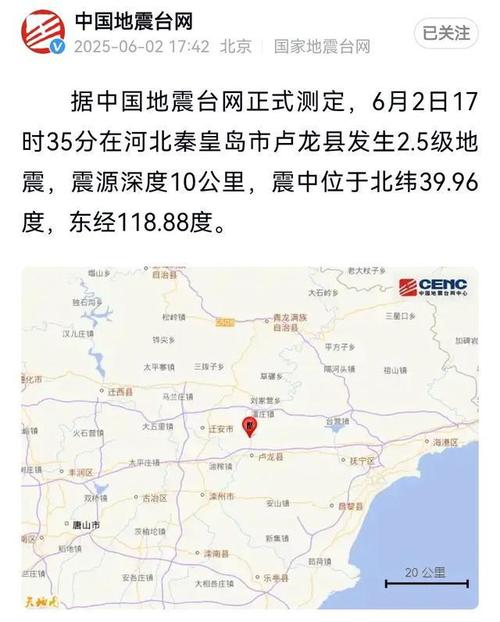 河北秦皇岛地震-秦皇岛地震带-第3张图片 河北秦皇岛地震-秦皇岛地震带-第3张图片
