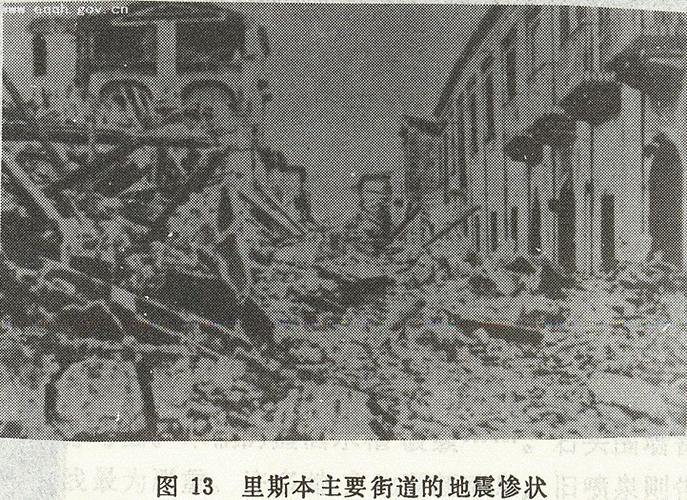 葡萄牙大地震，1755年葡萄牙大地震