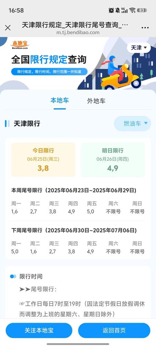 今日天津限行尾号字母-天津今日限行尾号是