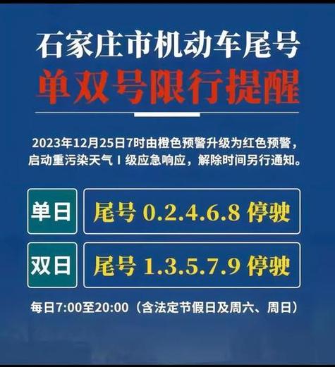 今天石家庄限行尾号是几/今天石家庄限行哪个尾号-第4张图片