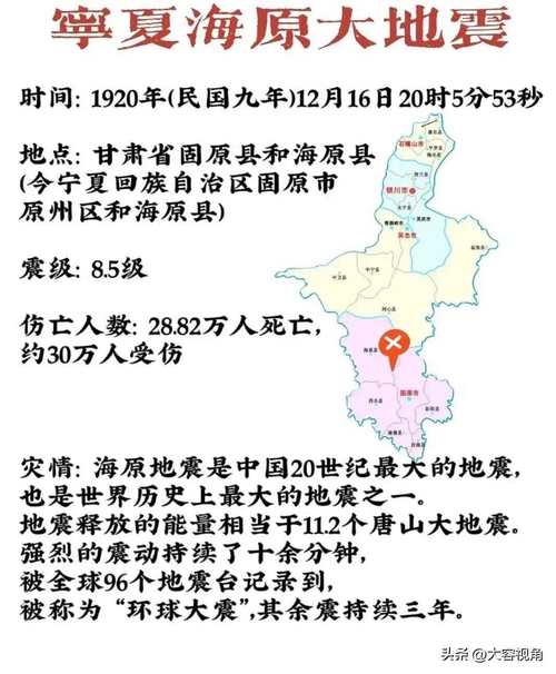 中国历史最大地震,中国历史最大地震是多少级-第7张图片 中国历史最大地震,中国历史最大地震是多少级-第7张图片