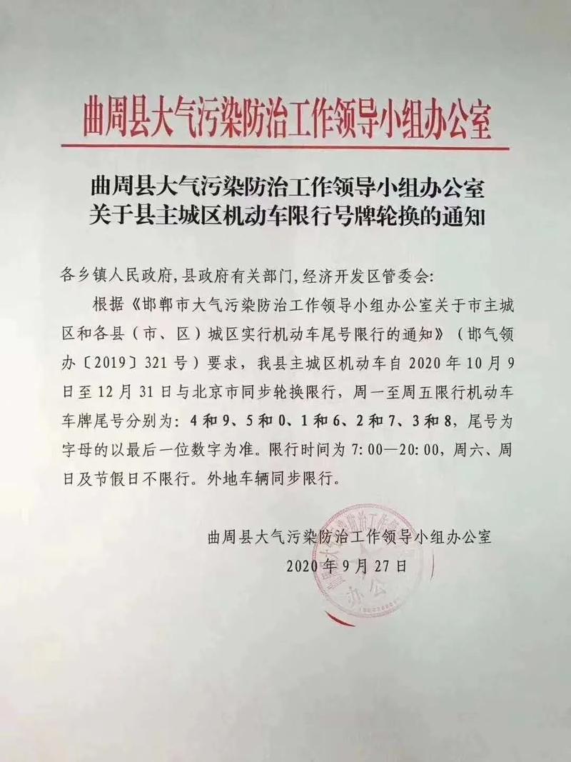 曲周今天限什么号,曲周今天限号多少12月-第5张图片 曲周今天限什么号,曲周今天限号多少12月-第5张图片