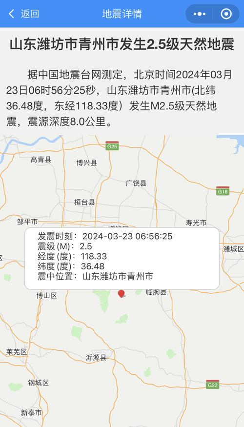 山东潍坊地震/山东潍坊地震带在哪里