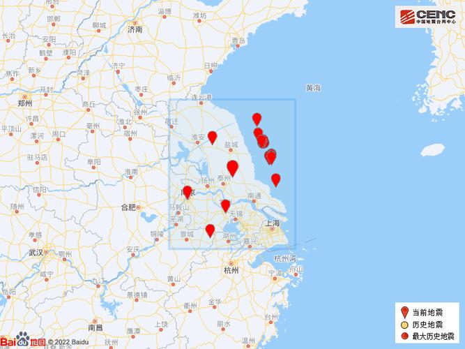 盐城地震带，盐城地震最新预测