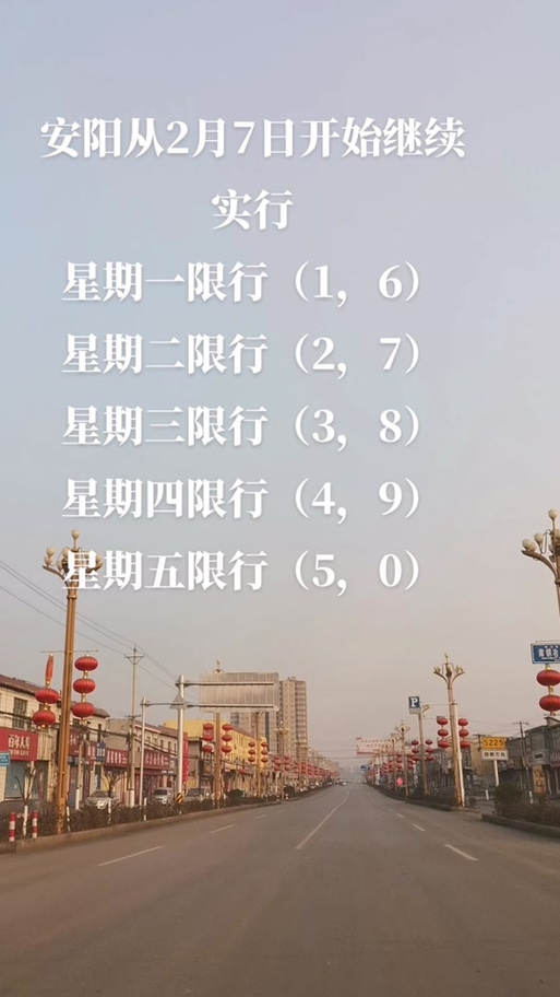 【安阳限号规定/安阳限号新规】-第2张图片 【安阳限号规定/安阳限号新规】-第2张图片