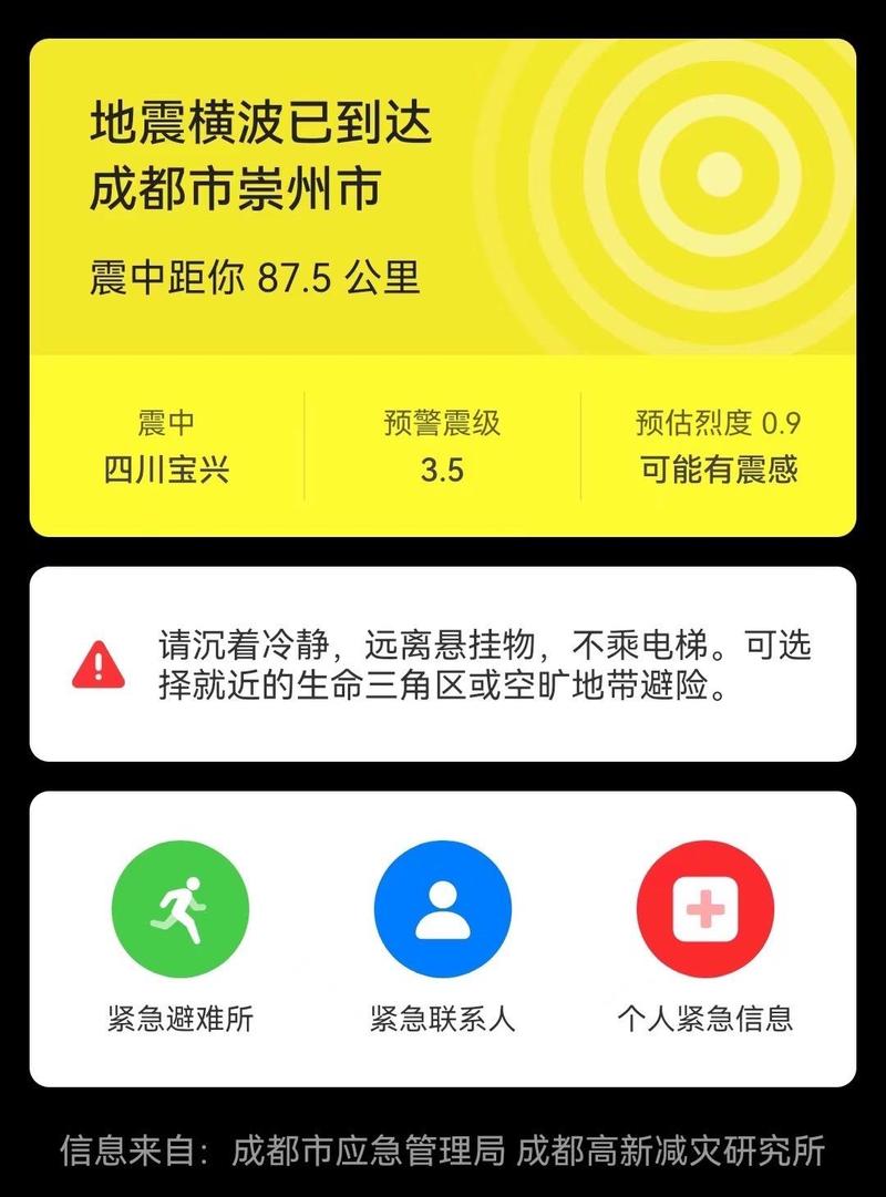 【成都收到地震预警/成都地震播报】-第6张图片 【成都收到地震预警/成都地震播报】-第6张图片